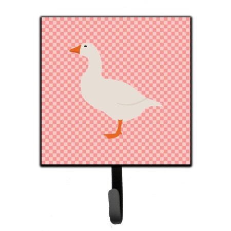 Jensendistributionservices Shire Horse Pink Check Leash or Key Holder MI1711169